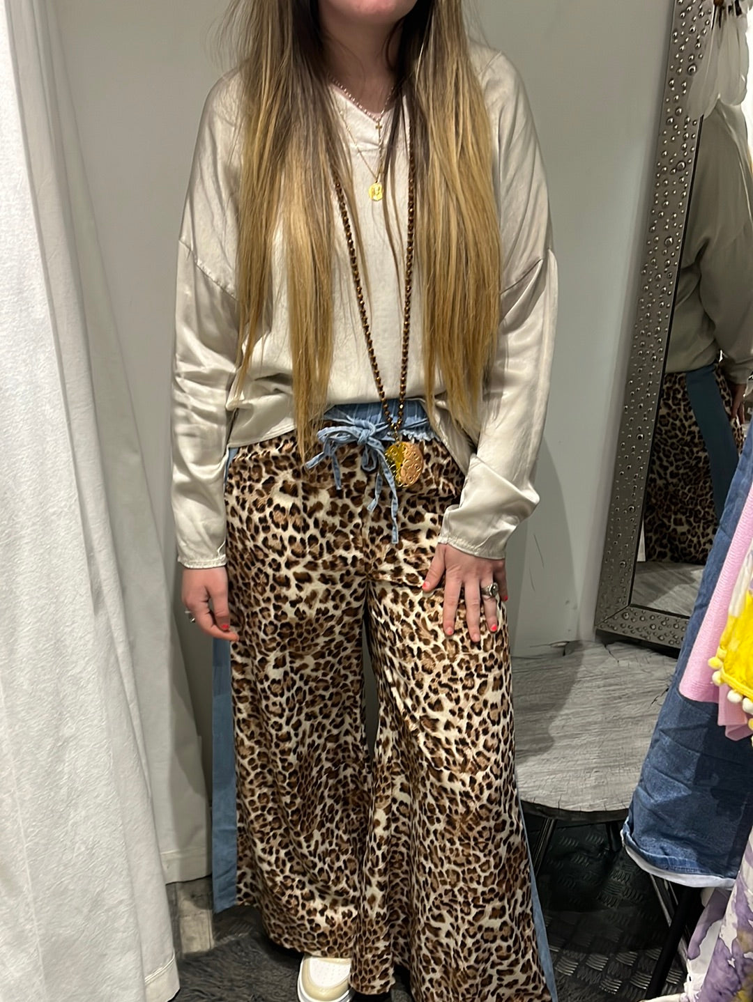 Pantalon leopard + jean